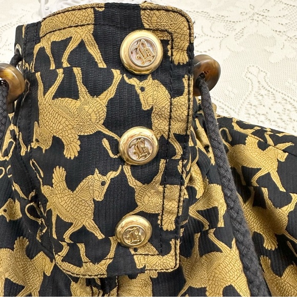 Vintage Bogner Goan Thlymann Allover Printed Pegasus Logo Ski Jacket - Picture 3 of 15